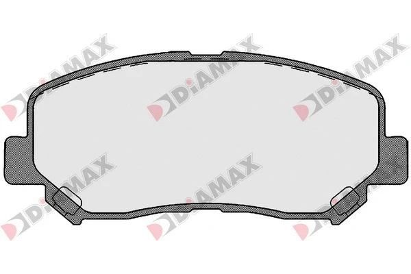 Kit de plaquettes de frein, frein à disque DIAMAX N09660