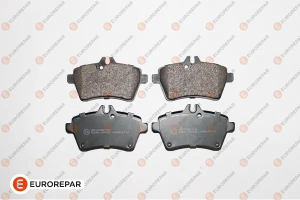 Kit de plaquettes de frein, frein à disque EUROREPAR 1617283680