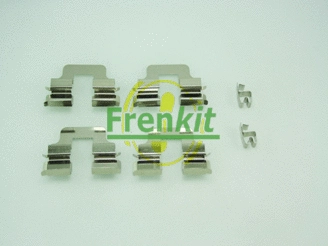 Kit d'accessoires, plaquette de frein à disque FRENKIT 901245