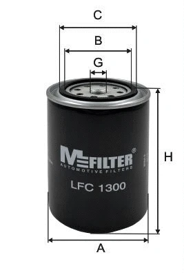 Filtre de liquide de refroidissement MFILTER L 1300C
