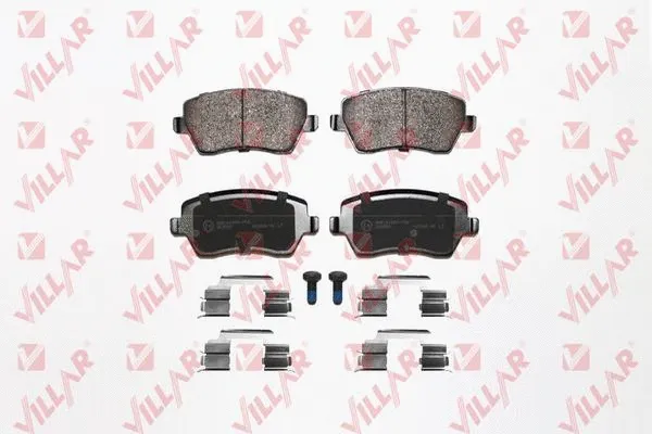 Kit de plaquettes de frein, frein à disque VILLAR 626.0867K