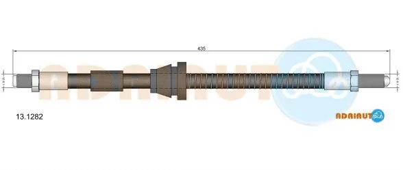 Flexible de frein ADRIAUTO 13.1282