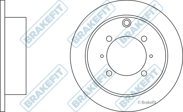 Disque de frein APEC SDK6325