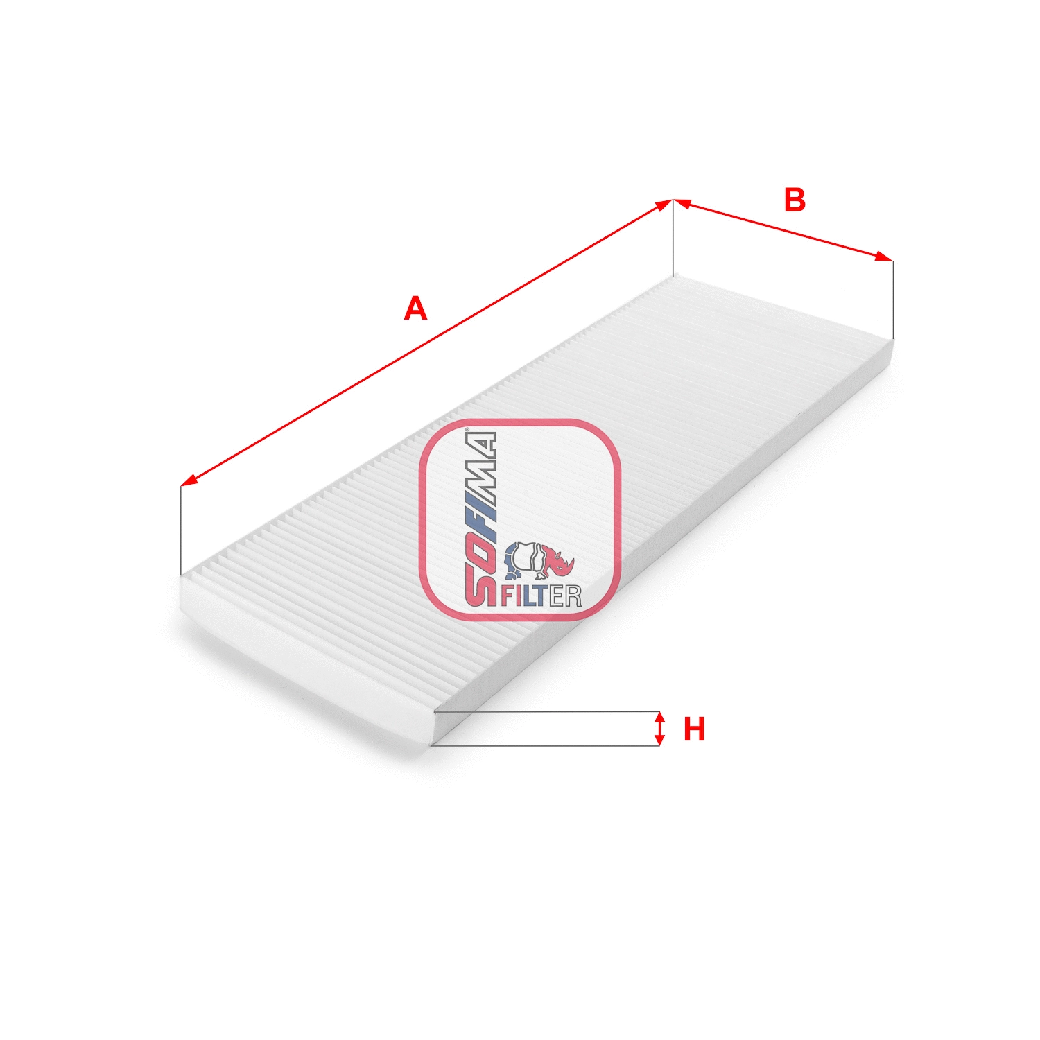Filtre, air de l'habitacle SOFIMA S 3042 C