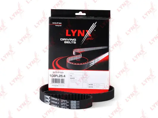 Courroie crantée LYNXAUTO 108FL25.4