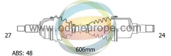 Arbre de transmission 4X4 ESTANFI EST-18-222321