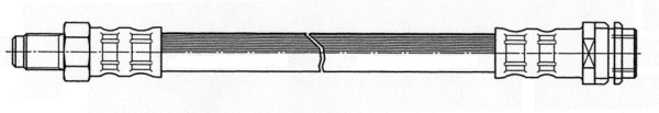 Flexible de frein CEF 512264