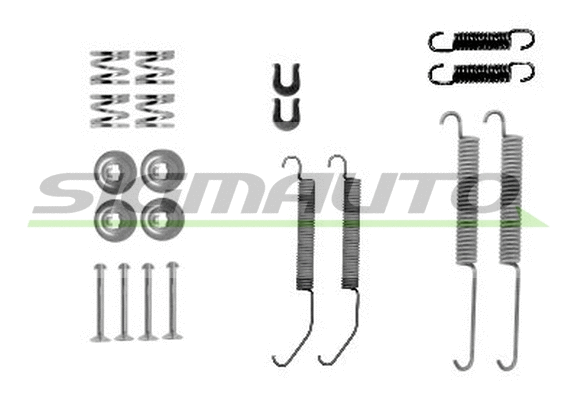 Kit d'accessoires, mâchoire de frein SIGMAUTO SK0033