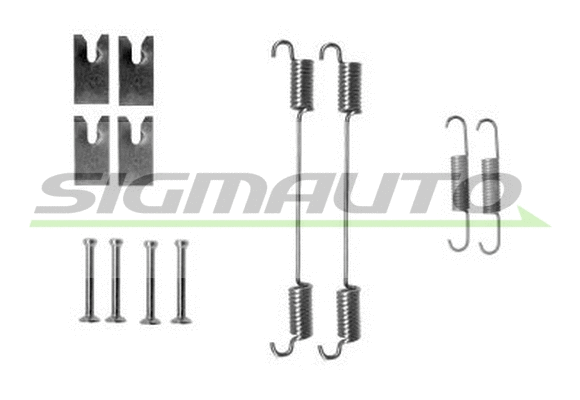 Kit d'accessoires, mâchoire de frein SIGMAUTO SK0862