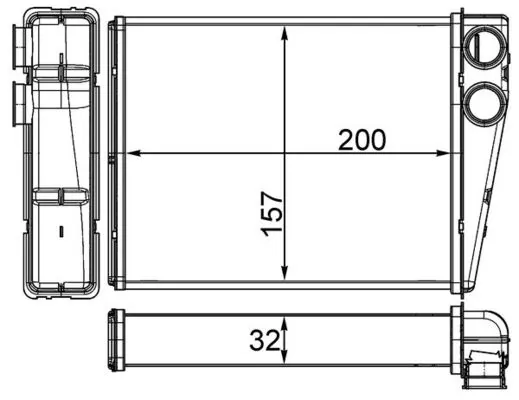 Système de chauffage MAHLE AH 263 000S