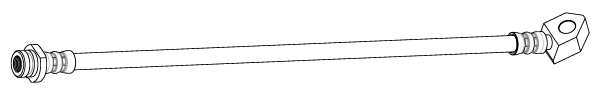 Flexible de frein CEF 511004