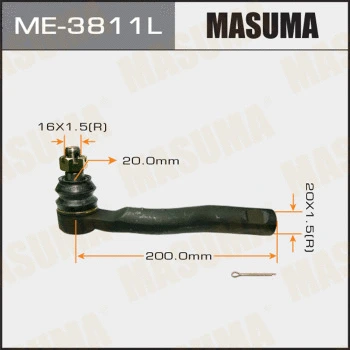 Rotule de barre de connexion MASUMA ME-3811L