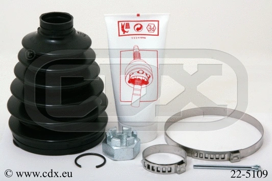 Jeu de joints-soufflets, arbre de commande CDX 22-5109