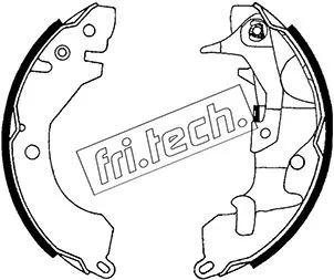 Jeu de mâchoires de frein fri.tech. 1064.157Y