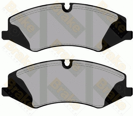 Kit de plaquettes de frein, frein à disque Brake ENGINEERING PA1880