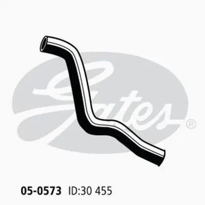 Durite de radiateur GATES-AU 05-0573