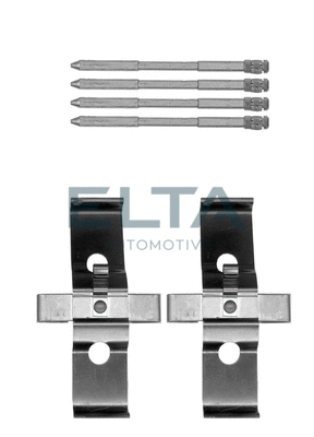Kit d'accessoires, plaquette de frein à disque ELTA AUTOMOTIVE EA8741