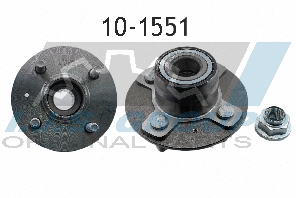 Kit de roulements de roue IJS GROUP 10-1551