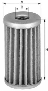 Filtre à carburant UNIFLUX FILTERS XN117