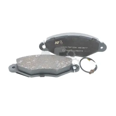 Kit de plaquettes de frein, frein à disque AUTOMOTOR France PBP1224