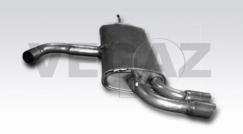 Silencieux arrière VEGAZ GmbH VS-628
