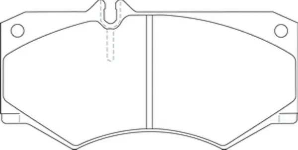 Kit de plaquettes de frein, frein à disque FIT FP0927