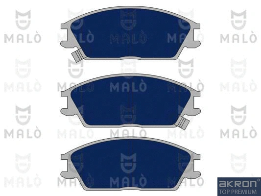 Kit de plaquettes de frein, frein à disque AKRON-MALÒ 1050957