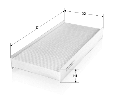 Filtre, air de l'habitacle TECNECO FILTERS CK1269