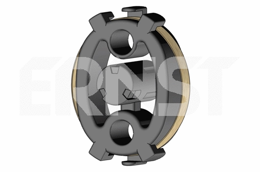 Suspension, échappement ERNST 494625