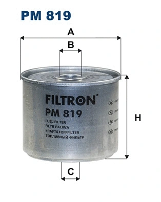 Filtre à carburant FILTRON PM 819