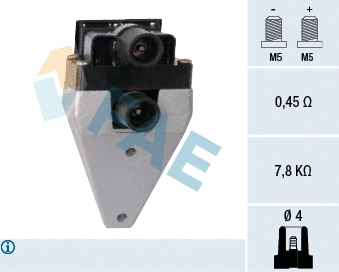 Bobine d'allumage FAE 80212