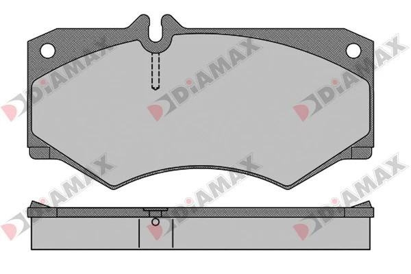 Kit de plaquettes de frein, frein à disque DIAMAX N09633