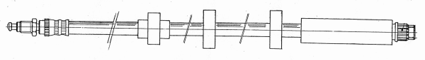 Flexible de frein CEF 511022