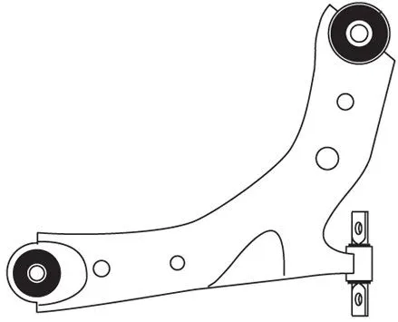 Bras de liaison, suspension de roue FRAP F3486