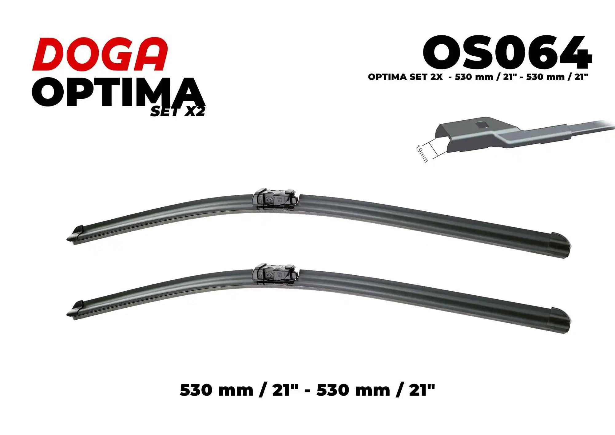 Balai d'essuie-glace DOGA OS064