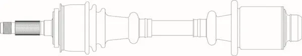 Arbre de transmission GENERAL RICAMBI PE3015