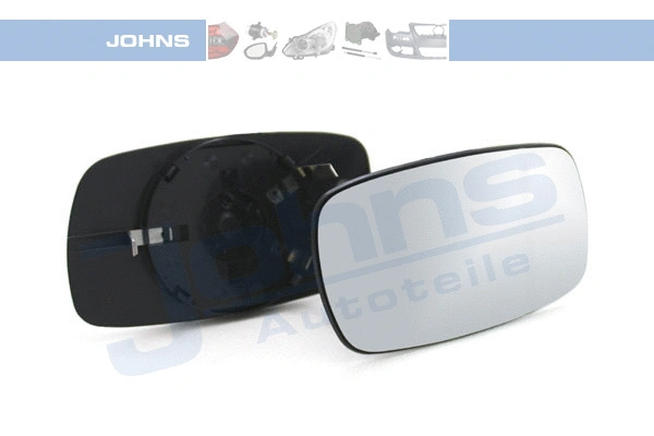 Verre de rétroviseur, rétroviseur extérieur JOHNS 55 07 38-83
