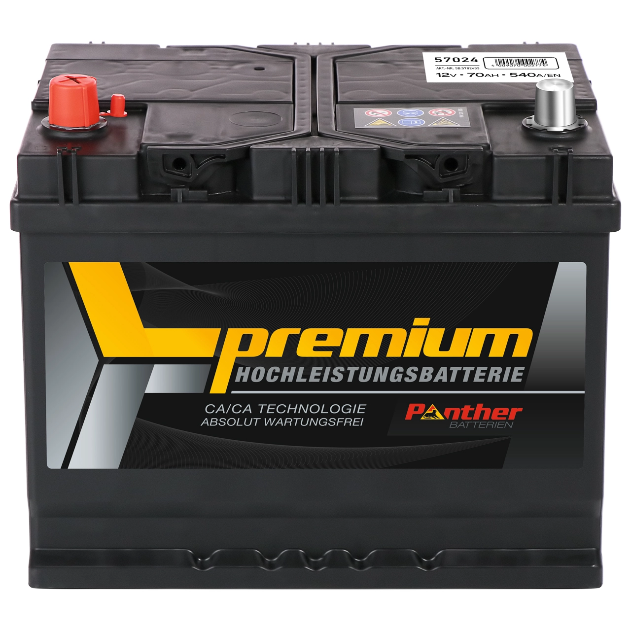 Batterie de démarrage PANTHER-BATTERIEN SB.5702433