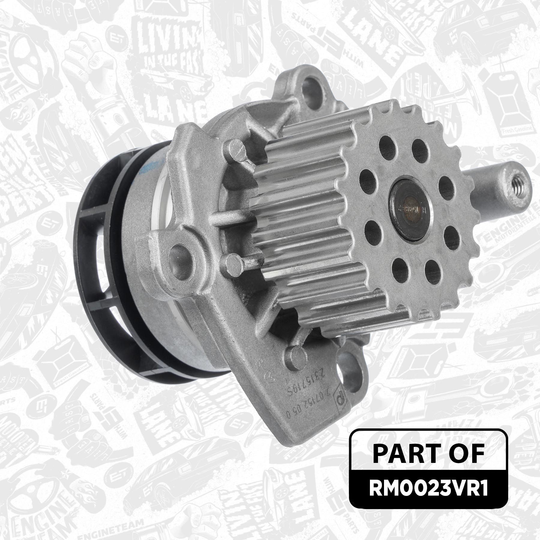 Pompe à eau + kit de courroie crantée ET ENGINETEAM RM0023VR1