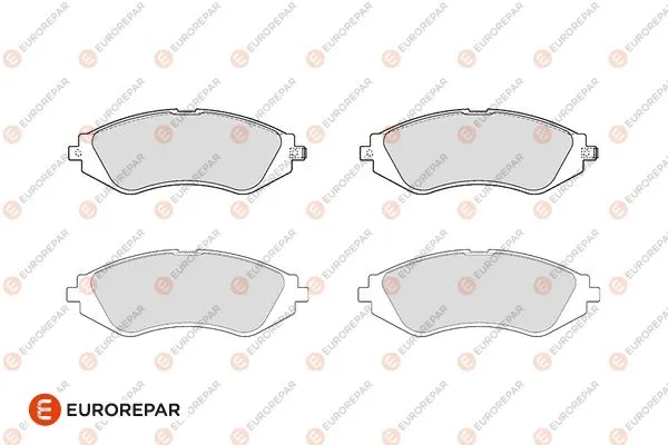 Kit de plaquettes de frein, frein à disque EUROREPAR 1682304580