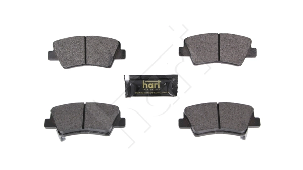 Kit de plaquettes de frein, frein à disque HART 261 835