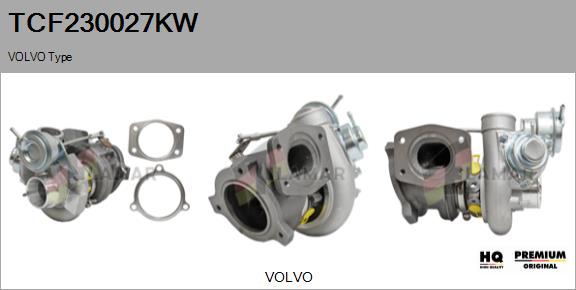 Turbocompresseur, suralimentation FLAMAR TCF230027KW