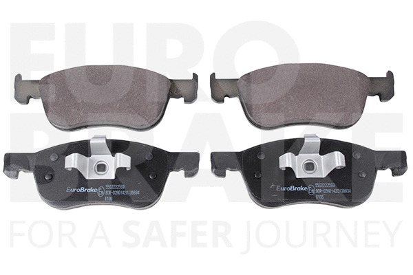 Kit de plaquettes de frein, frein à disque EUROBRAKE 5502222593