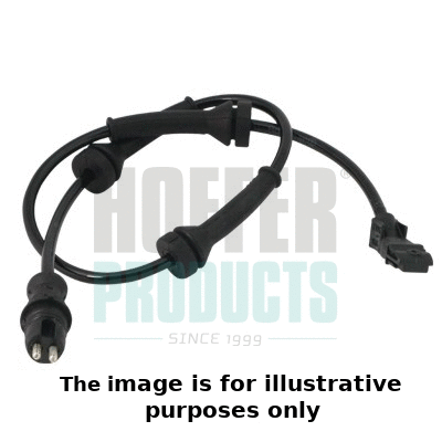 Capteur, vitesse de roue HOFFER 8290188/1