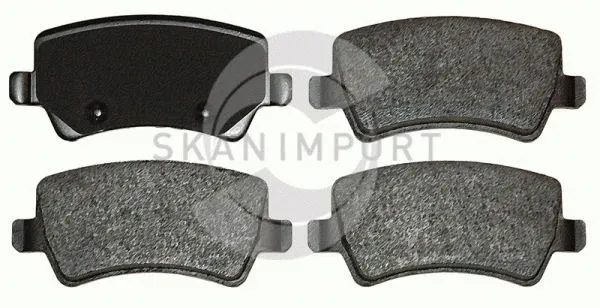 Kit de plaquettes de frein, frein à disque SKANIMPORT BH 4554