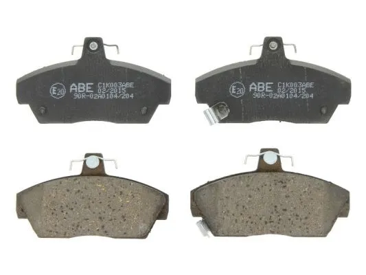 Kit de plaquettes de frein, frein à disque ABE C1K003ABE