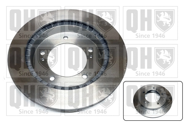 Disque de frein QUINTON HAZELL BDC4667