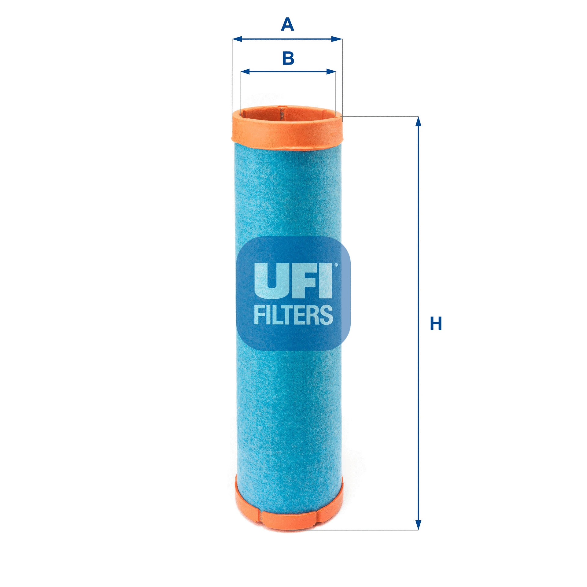 Filtre à air secondaire UFI 27.507.00