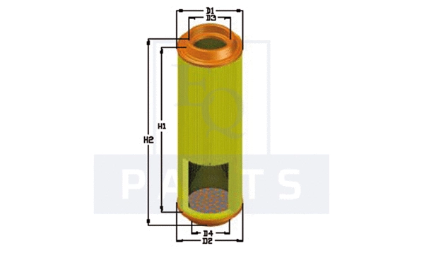 Filtre à air EQUAL QUALITY FA3217