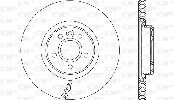 Disque de frein OPEN PARTS BDR2690.20